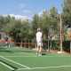 Il touchtennis si gioca in un campo ridotto, con rete pi� bassa e corta...